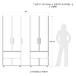 Armario-Dublin-Gales-Wengue