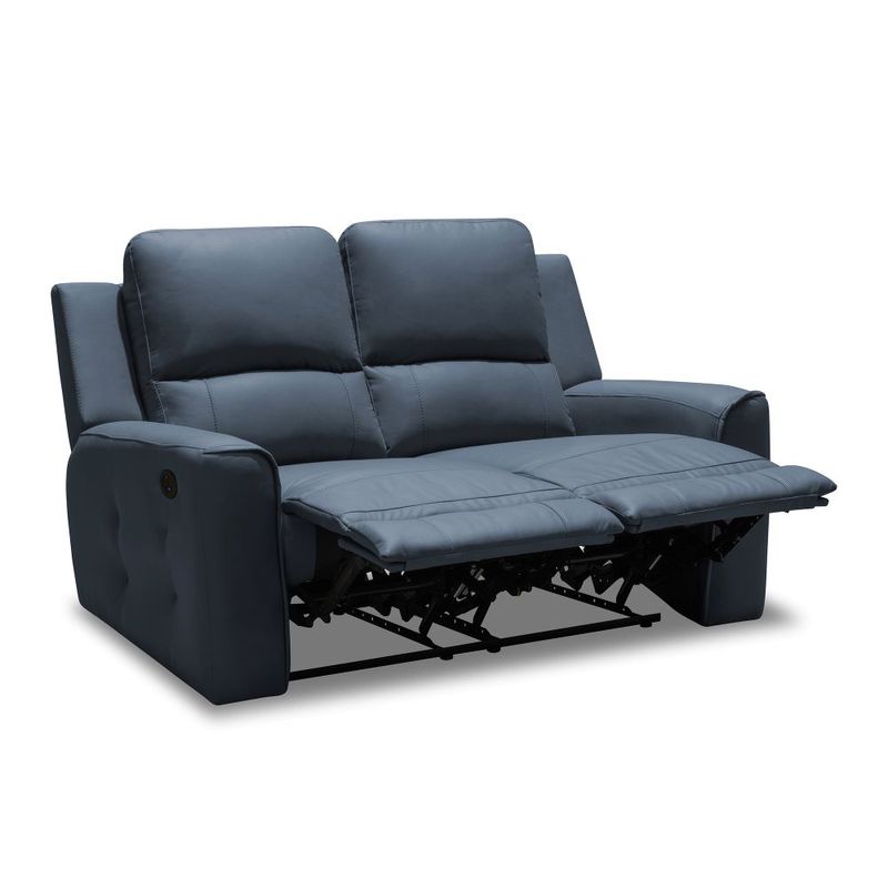Sofa-2-Puestos-Duke-Reclinable-Electrico-Azul-Navy