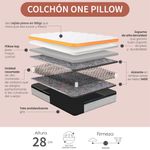 Combo-Colchon-One-Pillow-Sencillo---Base-Cama-Gris-Blanco