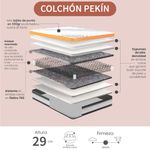 Combo-Colchon-Pekin-Semi-Doble--Base-Cama-Gris
