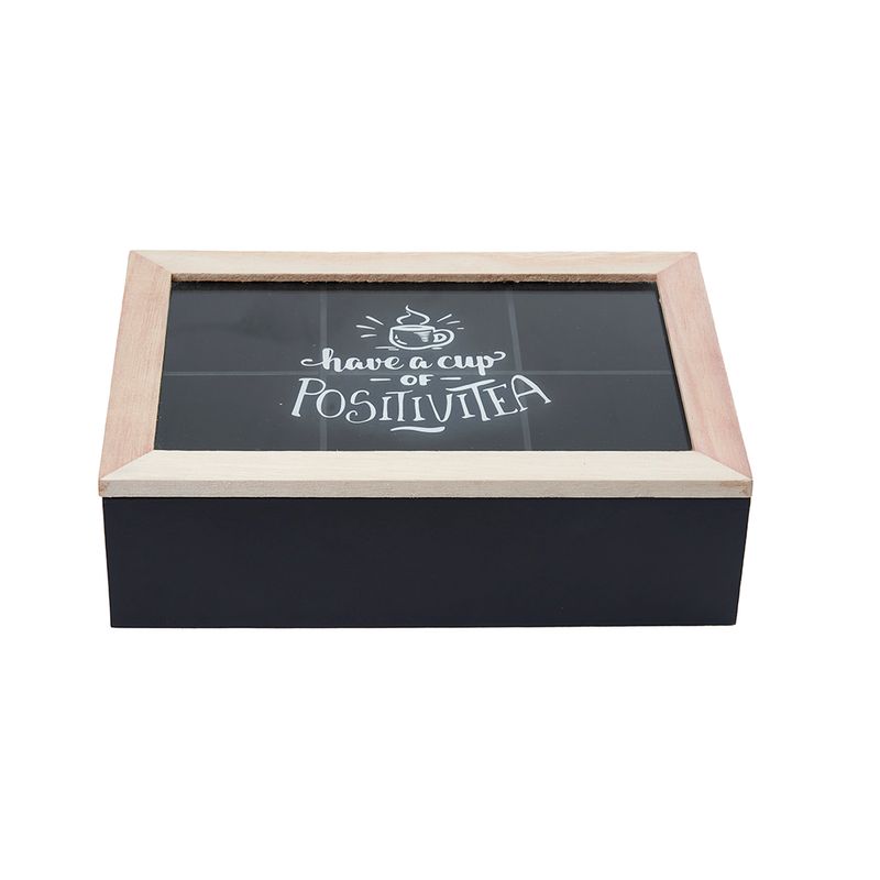 Caja-Tea-Box-Mdf-Vidrio-Negro