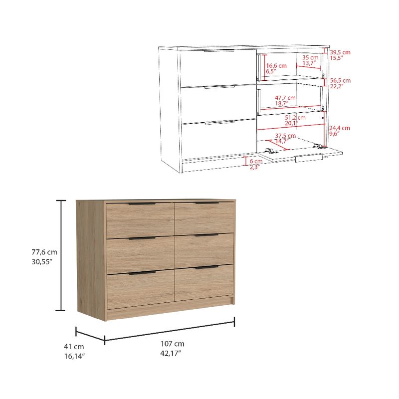 Comoda-4-Cajones-East-Rovere