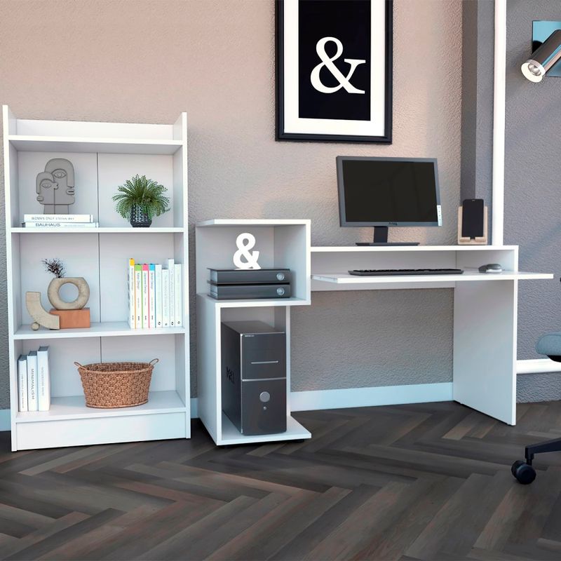Combo-Escritorio-Biblioteca-Asti-Blanco