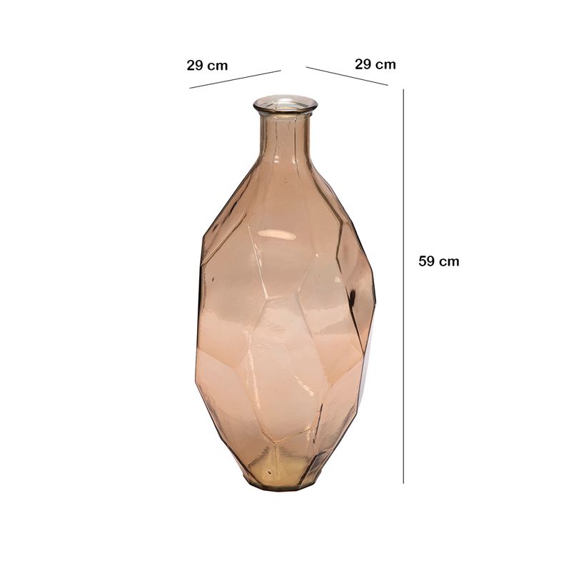 Florero-Origami-Taupe