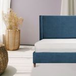 Combo-Base-Cama-Cabecero-Colchon-Doble-Dublin-Azul-Indigo-Pata-Natural