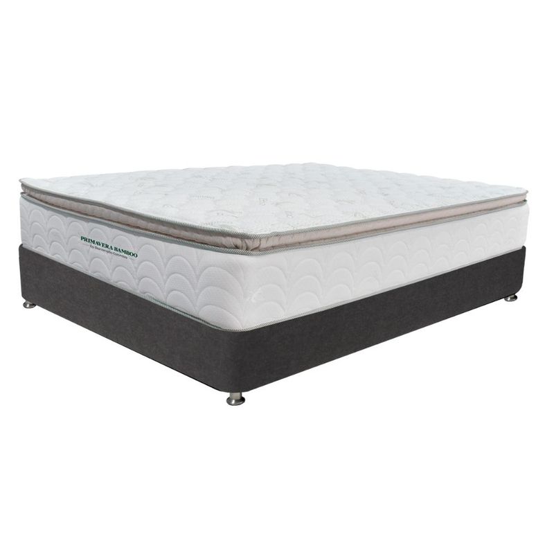 Combo-Base-Cama-Cabecero-Colchon-Extradoble-Dublin-Azul-Indigo-Pata-Cromada