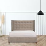 Combo-Base-Cama-Cabecero-Colchon-Semidoble-Venus-Taupe-Pata-Natural