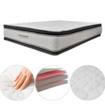 Combo-Base-Cama-Cabecero-Colchon-King-Venus-Azul-Indigo-Pata-Cromada