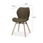Silla-De-Comedor-Petri-Tela-Basel-Verde
