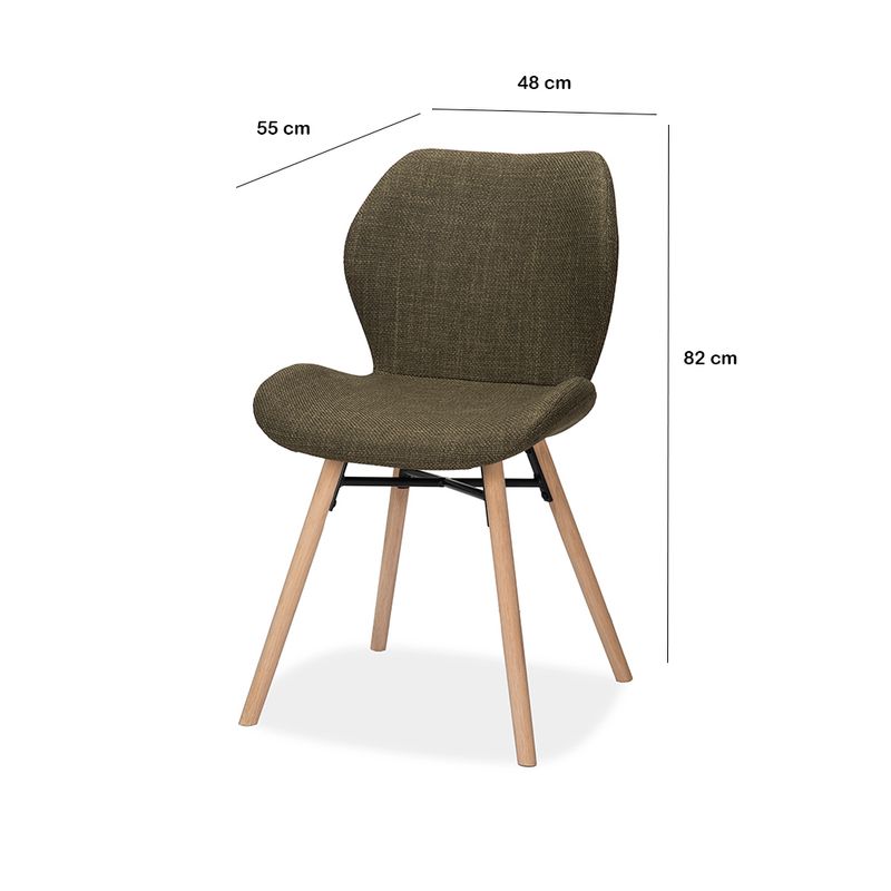 Silla-De-Comedor-Petri-Tela-Basel-Verde