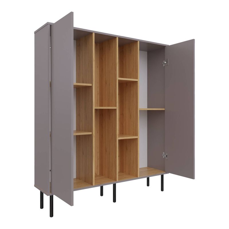 Biblioteca-Conet-Melamina-Taupe-Duna
