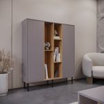 Biblioteca-Conet-Melamina-Taupe-Duna