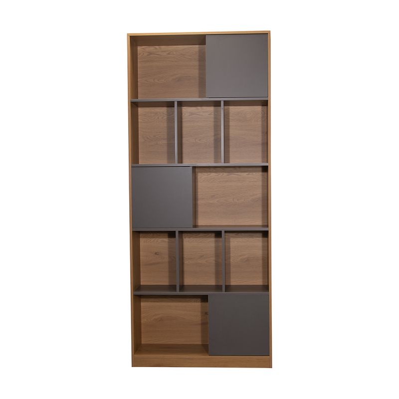 Biblioteca-Munich-Laminado-Natural-Gris