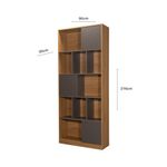 Biblioteca-Munich-Laminado-Natural-Gris