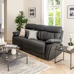 Sofa-3P-Reclinable-Julian-Negro