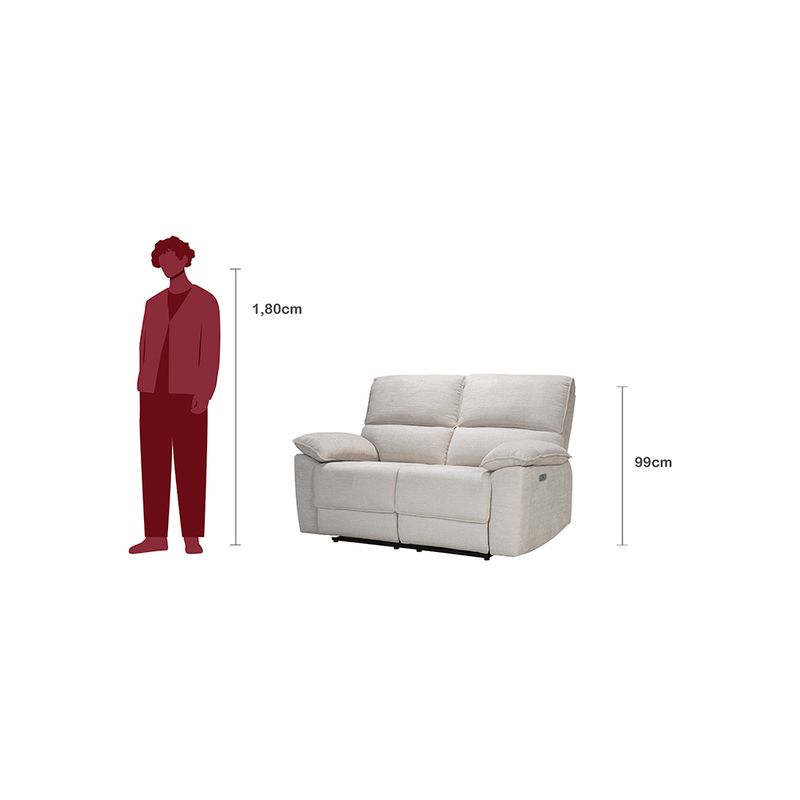 Sofa-Kylie-2-Puestos-Reclinable-Electrico-Tela-Beige