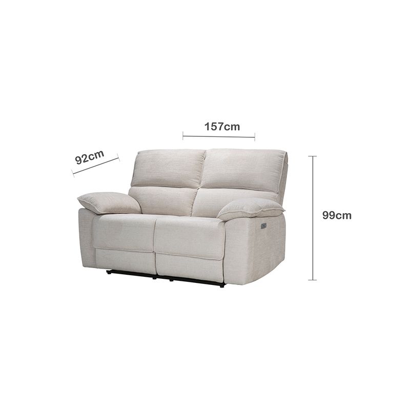 Sofa-Kylie-2-Puestos-Reclinable-Electrico-Tela-Beige