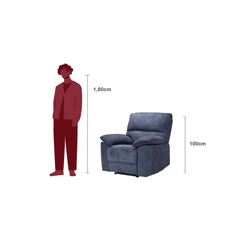 Poltrona-Kylie-Reclinable-Electrico-Azul