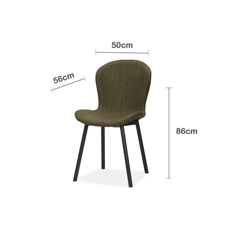 Silla-De-Comedor-Esra-Verde
