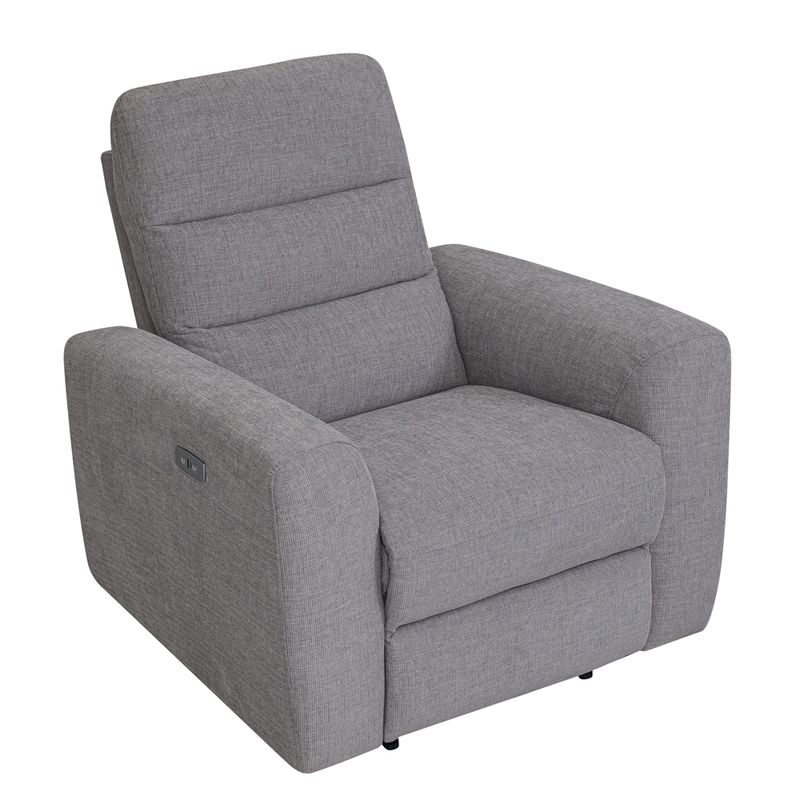 Poltrona-Lima-Reclinable-Electrica-Tela-Gris