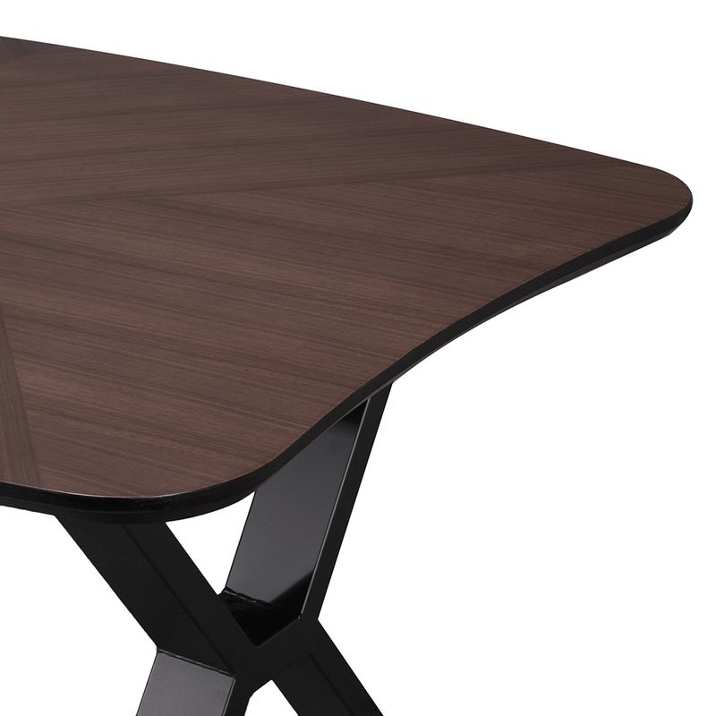 Mesa-De-Comedor-Burgos-Madera-Nogal-Metal-Negro