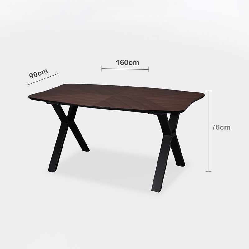 Mesa-De-Comedor-Burgos-Madera-Nogal-Metal-Negro