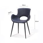Silla-De-Comedor-Emily-Pu-Gris