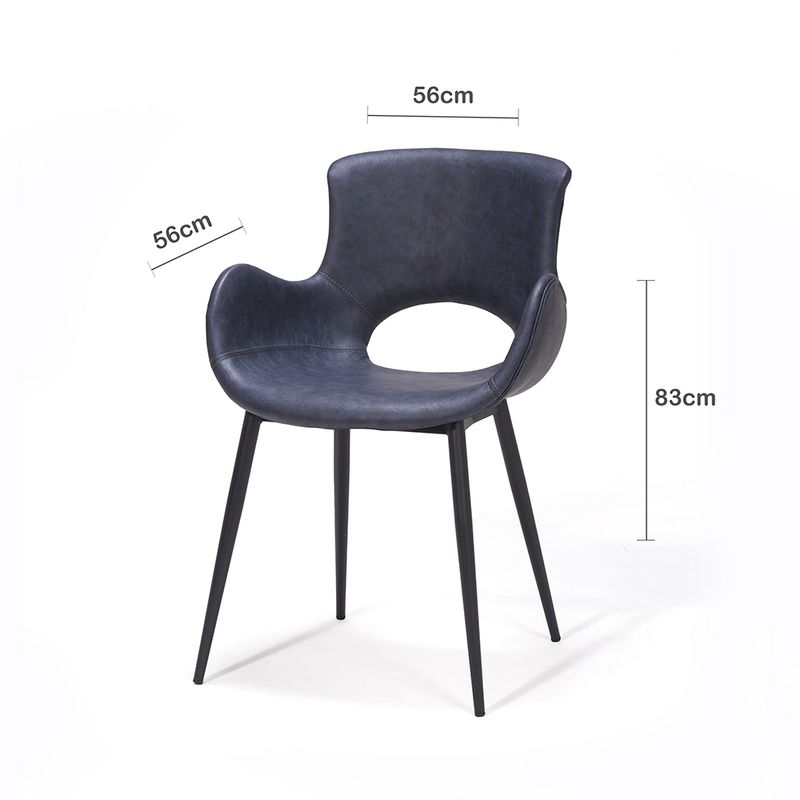 Silla-De-Comedor-Emily-Pu-Gris