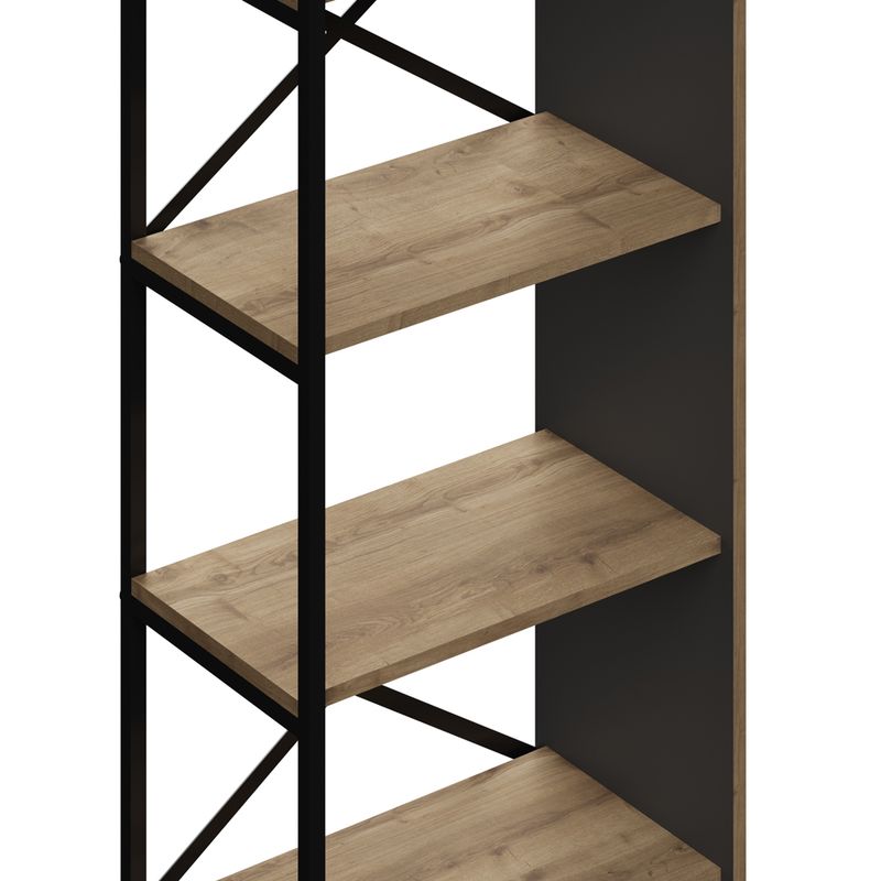 Biblioteca-Joseph-Melanina-Nogal-Gris