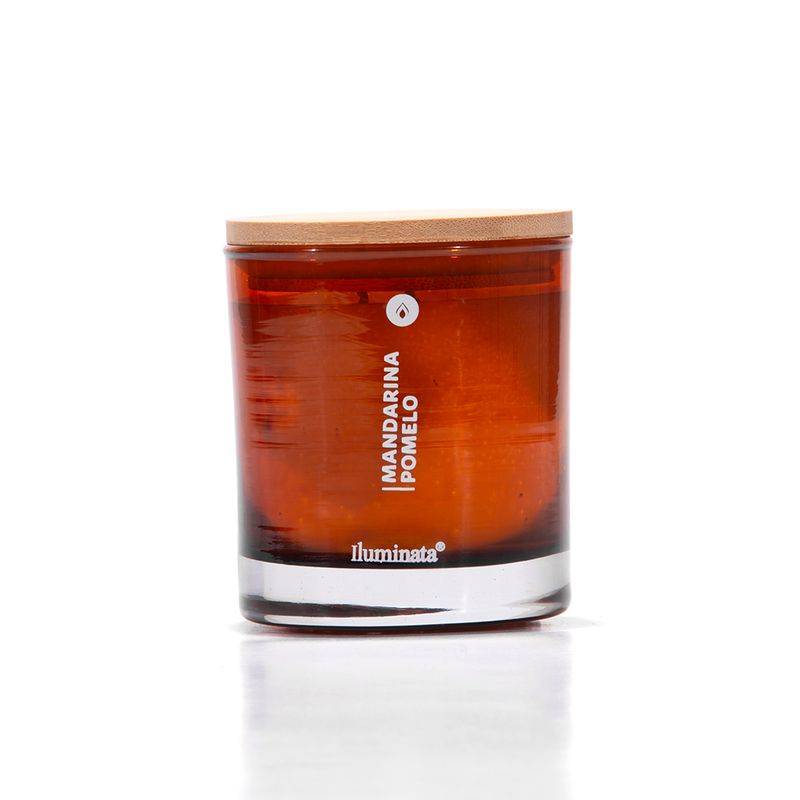 Vela-Vaso-de-Vidrio-Mandaria-Pomelo-------------------------