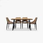 Mesa-de-Comedor-Vera-Natural-Base-Negra