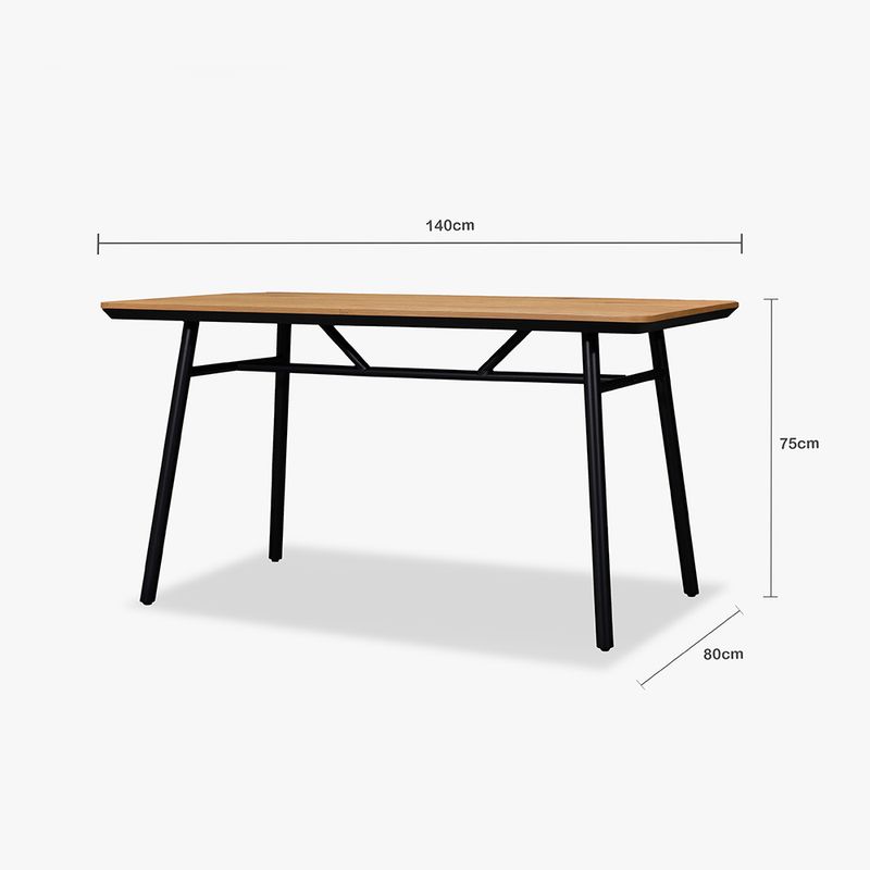 Mesa-de-Comedor-Vera-Natural-Base-Negra
