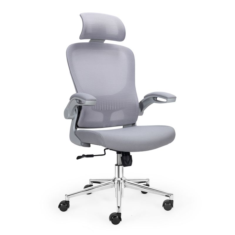Silla-Giratoria-Comfy-Gris
