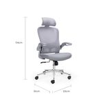 Silla-Giratoria-Comfy-Gris