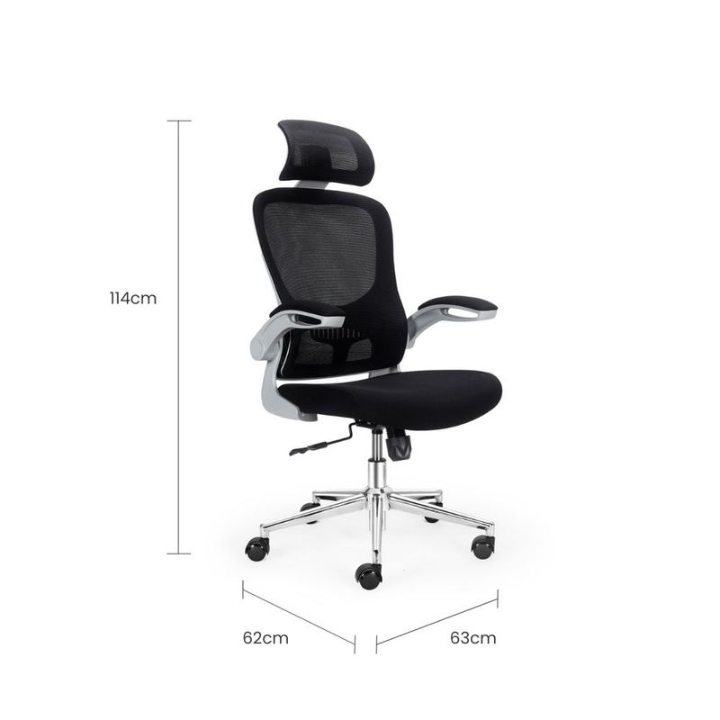 Silla-Giratoria-Comfy-Negro