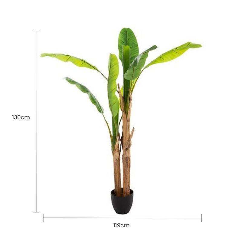 Planta-Artificial-Banano