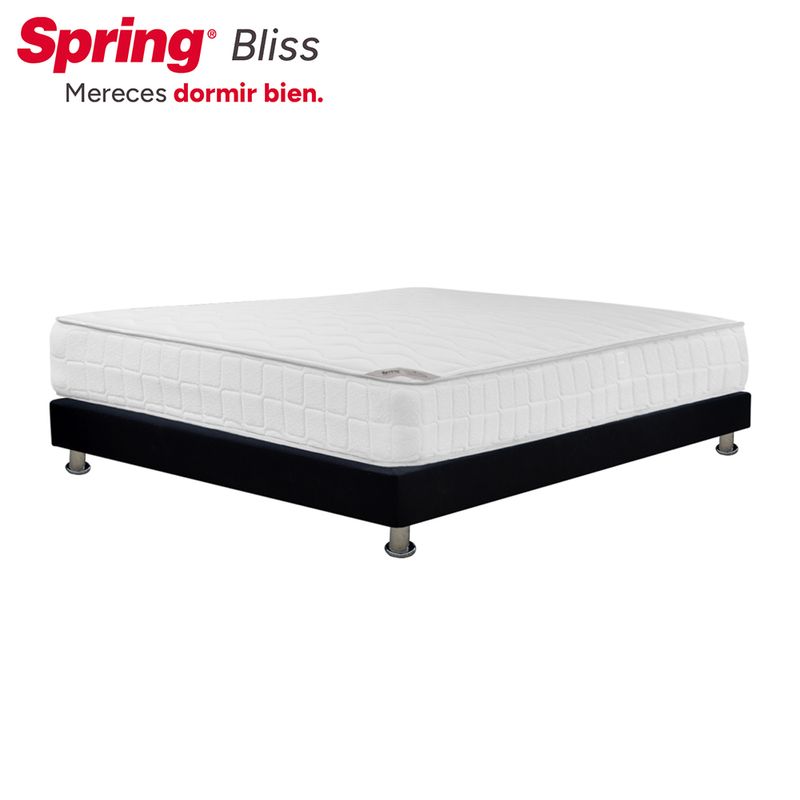 Combo-Colchon-Spring-Bliss-Sencillo-100-190Cm---Sommier-Madison