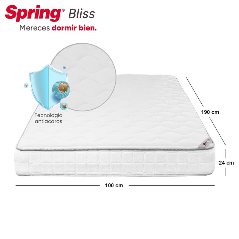 Combo-Colchon-Spring-Bliss-Sencillo-100-190Cm---Sommier-Madison